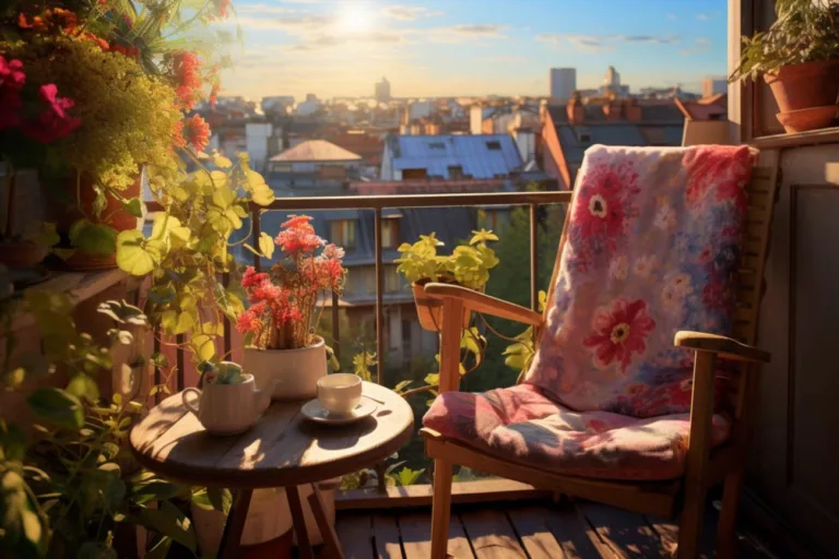 Balkon na dachu: idealne miejsce na relaks i ogród wysokościowy